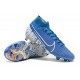 Scarpe da calcio Nike Mercurial Superfly 7 Elite SE FG New Lights Blu bianca.jpg