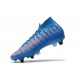 Scarpe da calcio Nike Mercurial Superfly 7 Elite SG-PRO AC Flyknit 360 Blu