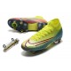 Scarpe da calcio Nike Mercurial Superfly 7 Elite SG-PRO AC Flyknit 360 verde