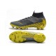 Scarpe da calcio Nike Mercurial Superfly VI 360 Elite AG Grigio Giallo