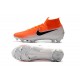 Scarpe da calcio Nike Mercurial Superfly VI 360 Elite CR7 FG arancia bianca Nero