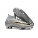 Scarpe da calcio Nike Mercurial Superfly VI 360 Elite FG Metallic Argento Nero