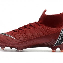 Scarpe da calcio Nike Mercurial Superfly VI 360 Elite FG Rosso Nero