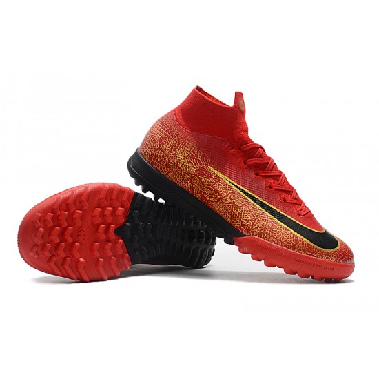 Scarpe da calcio Nike Mercurial SuperflyX VI Elite CR7 TF Rosso