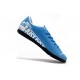 Scarpe da calcio Nike Mercurial Vapor 13 Academy IC Blu Bianca