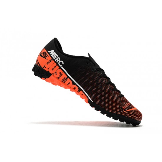 Scarpe da calcio Nike Mercurial Vapor 13 Academy TF Nero Arancia