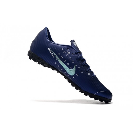 Scarpe da calcio Nike Mercurial Vapor 13 Academy TF Blu scuro