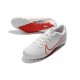 Scarpe da calcio Nike Mercurial Vapor 13 Academy TF Bianca Rosso