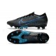 Scarpe da calcio Nike Mercurial Vapor 13 Elite AG Flyknit 360 Blu Nero