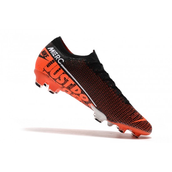 Scarpe da calcio Nike Mercurial Vapor 13 Elite FG Nero Arancia
