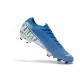 Scarpe da calcio Nike Mercurial Vapor 13 Elite FG Blu Bianca