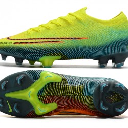 Scarpe da calcio Nike Mercurial Vapor 13 Elite FG Verde Fluo Blu