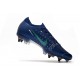 Scarpe da calcio Nike Mercurial Vapor 13 Elite SG-PRO AC Blu scuro Bianca