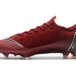 Scarpe da calcio Nike Mercurial Vapor VII Elite FG Vin Rosso