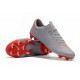 Scarpe da calcio Nike Mercurial Vapor XII PRO FG Grigio Rosso
