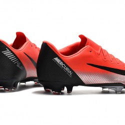 Scarpe da calcio Nike Mercurial Vapor XII PRO FG Rosso Argento