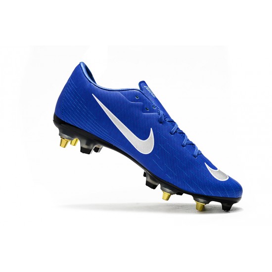 Scarpe da calcio Nike Mercurial Vapor XII PRO SG Blu Argento