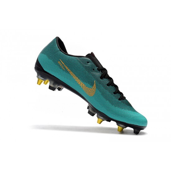 Scarpe da calcio Nike Mercurial Vapor XII PRO SG verde doro