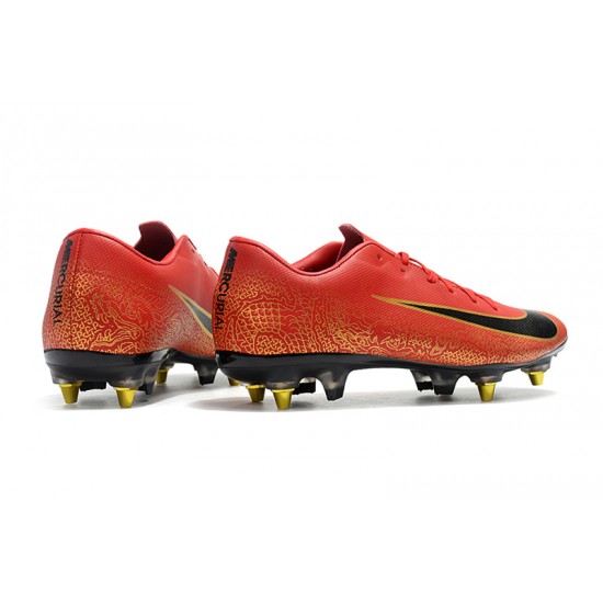 Scarpe da calcio Nike Mercurial Vapor XII PRO SG Rosso doro
