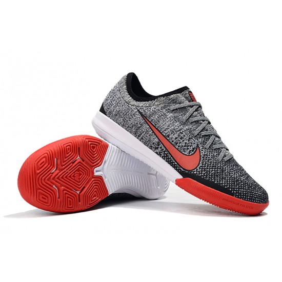 Scarpe da calcio Nike Mercurial VaporX VII Pro IC Grigio Rosso