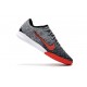 Scarpe da calcio Nike Mercurial VaporX VII Pro IC Grigio Rosso