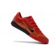 Scarpe da calcio Nike Mercurial VaporX VII Pro IC Rosso doro