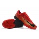 Scarpe da calcio Nike Mercurial VaporX VII Pro IC Rosso doro