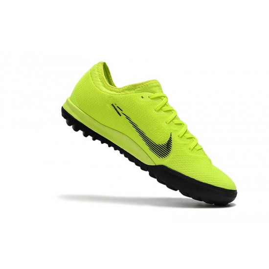 Scarpe da calcio Nike Mercurial VaporX VII Pro TF Verde Fluo