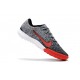 Scarpe da calcio Nike Mercurial VaporX VII Pro TF Grigio Rosso
