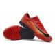 Scarpe da calcio Nike Mercurial VaporX VII Pro TF Rosso doro