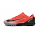 Scarpe da calcio Nike Mercurial VaporX VII Pro TF Rosso Argento
