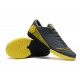 Scarpe da calcio Nike Mercurial VaporX XII Academy IC Grigio scuro Giallo