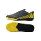 Scarpe da calcio Nike Mercurial VaporX XII Academy TF Grigio scuro Giallo