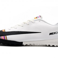 Scarpe da calcio Nike Mercurial VaporX XII Academy TF Bianca