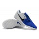 Scarpe da calcio Nike Phantom VNM Club TF Blu Bianca