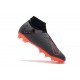 Scarpe da calcio Adidas senza lacci Phantom VSN Elite DF FG Grigio scuro Arancia