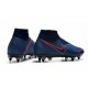 Scarpe da calcio Nike Phantom VSN Elite DF SG-Pro Anti Clog Blu Reale Rosso