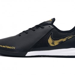 Scarpe da calcio Nike Phantom VSN Shadow Academy IC Nero d'oro
