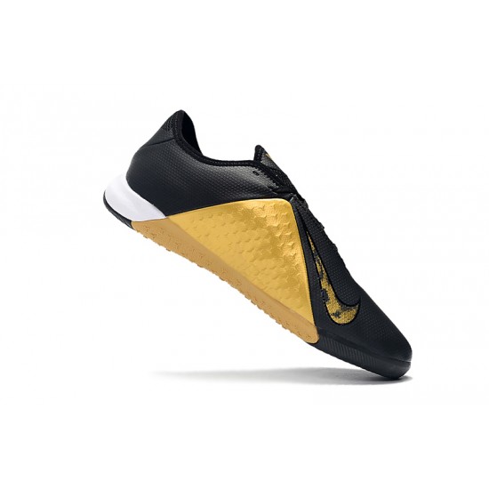 Scarpe da calcio Nike Phantom VSN Shadow Academy IC Nero doro