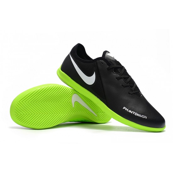 Scarpe da calcio Nike Phanton VSN Academy IC Nero verde Bianca