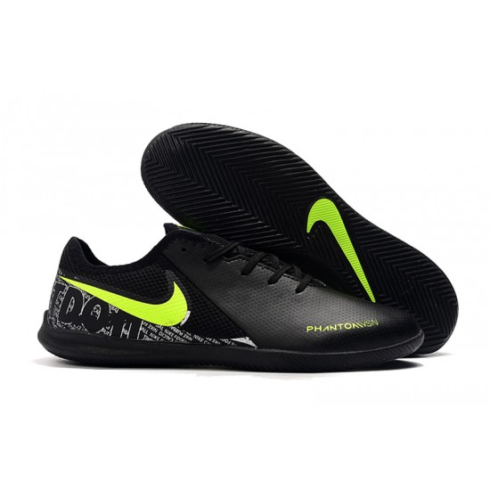 Scarpe da calcio Nike Phanton VSN Academy IC Nero verde