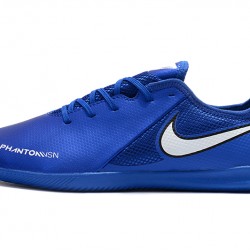 Scarpe da calcio Nike Phanton VSN Academy IC Blu Reale Bianca verde