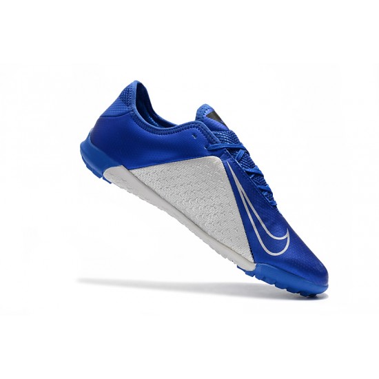 Scarpe da calcio Nike Phanton VSN Academy TF Blu Argento Nero