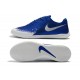 Scarpe da calcio Nike Phanton VSN Academy TF Blu Bianca