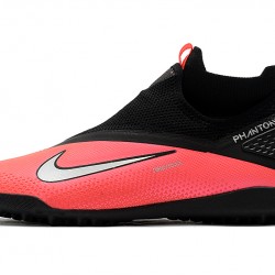 Scarpe da calcio Nike React Phantom Vision 2 Pro Dynamic Fit TF Rosa Nero Argento