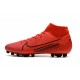 Scarpe da calcio Nike Superfly VII Academy CR7 AG Rosso