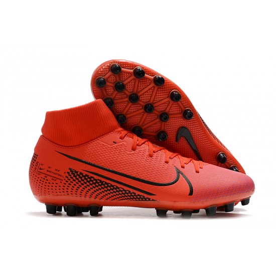 Scarpe da calcio Nike Superfly VII Academy CR7 AG Rosso