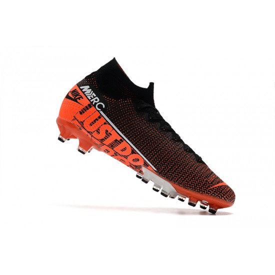 Scarpe da calcio Nike Superfly VII Elite SE AG Nero Arancia