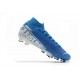 Scarpe da calcio Nike Superfly VII Elite SE AG Blu Bianca