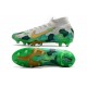 Scarpe da calcio Nike Superfly VII Elite SE AG Football Bootsf Bianca verde doro